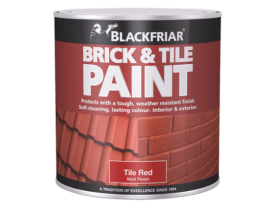 Blackfriar Brick & Tile Paint Matt Red 250ml BKFBTMR250