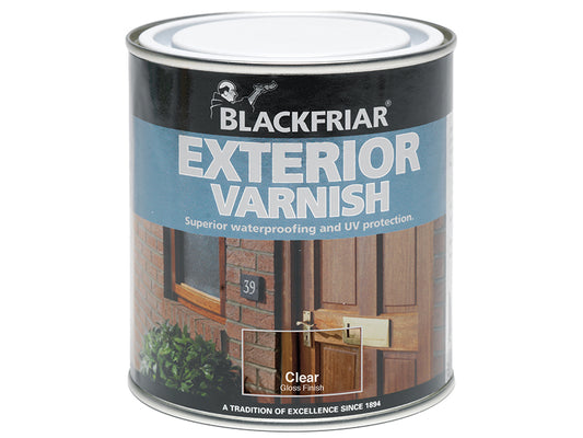 Blackfriar Exterior Varnish UV66 Clear Gloss 250ml BKFEVG250
