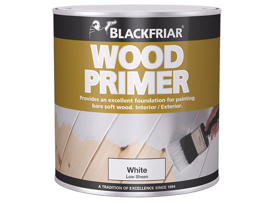 Blackfriar Wood Primer White 500ml BKFWPW500