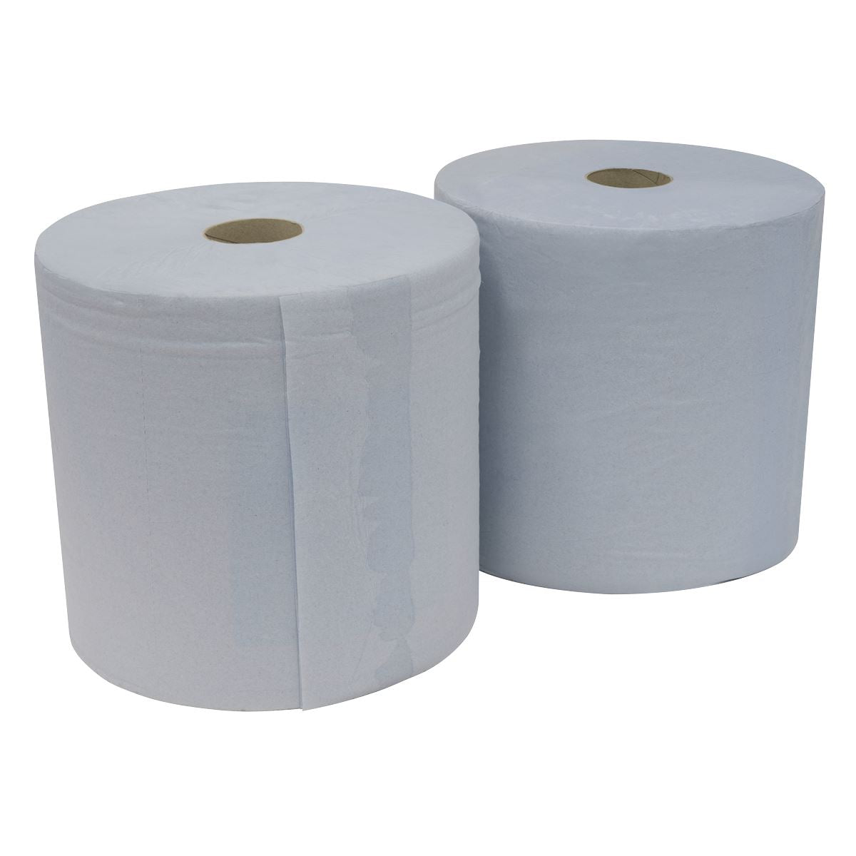 Sealey Blue Paper Wiper Roll 400m x 260mm 2 Pack Home & Workshop 2 Ply BLU400