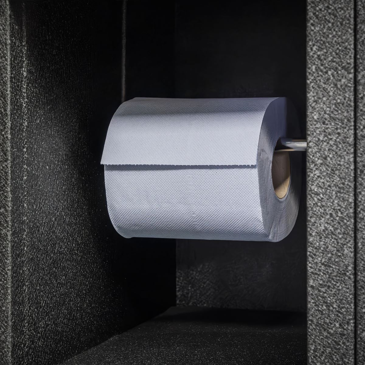 Sealey Blue Embossed 2-Ply Paper Roll 60m Pack of 6 Absorbent Wipes BLU60