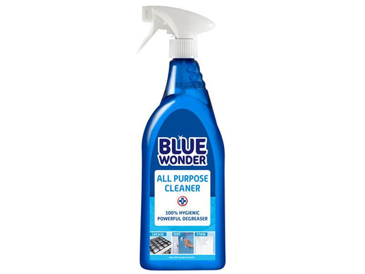 Blue Wonder All Purpose Spray 750ml Removes Grease Dirt And Stains BLW03213