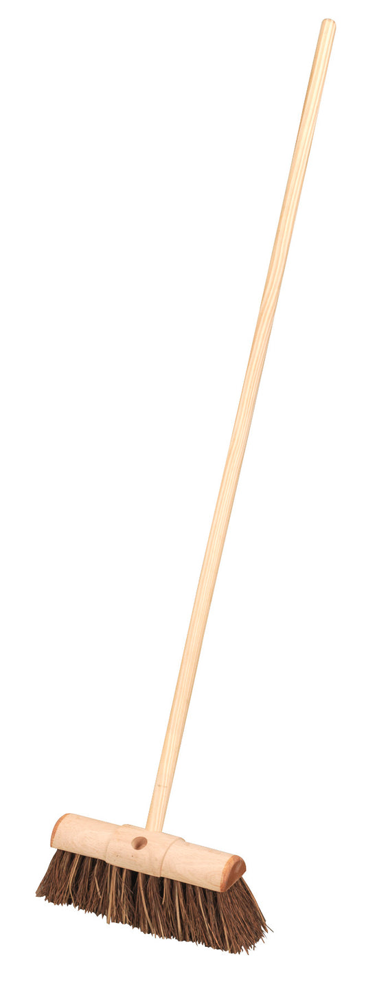 Sealey Broom 13"(325mm) Stiff/Hard Bristle BM13HX