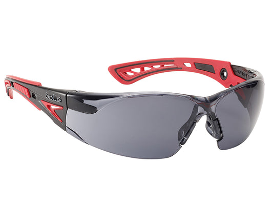 Bolle Safety RUSH+ PLATINUM® Safety Glasses - Smoke BOLRUSHPPSF