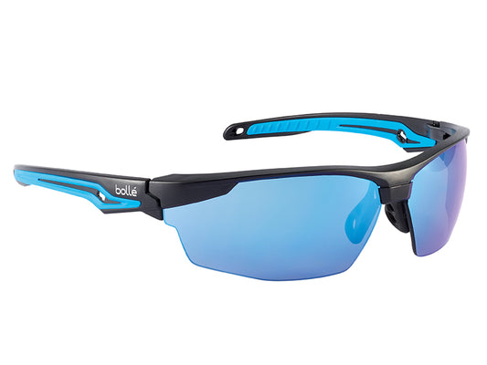 Bolle Safety TRYON Safety Glasses - Blue Flash BOLTRYOFLASH