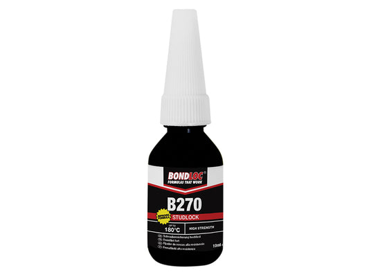 Bondloc B270 Studlock High Strength Threadlocker 10ml BONB27010