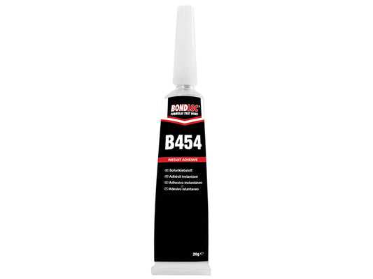 Bondloc B454 Thixotropic Non-Drip Gel Cyanoacrylate 20g BONB45420