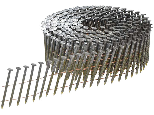 Bostitch Galvanised Ring Shank Coil Nails 2.3 x 50mm (Pack 13,200) BOSN230R50GQ
