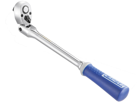 Expert 3/8in Drive Flexible Head Ratchet Length 275mm Comfort Grip BRIE031702B