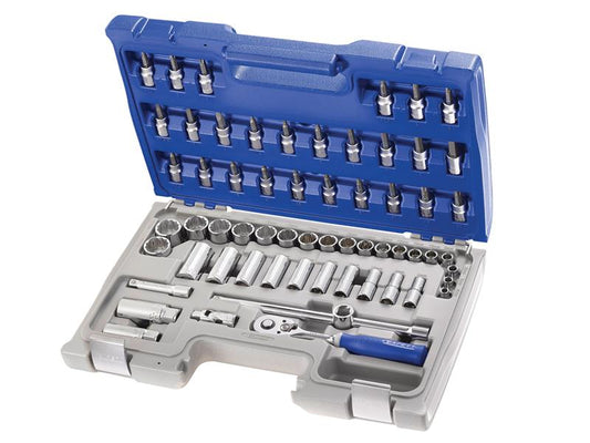Expert 3/8"D Socket Accessory Set 61 Pc Torx & Screwdriver Bits Inc BRIE031806B