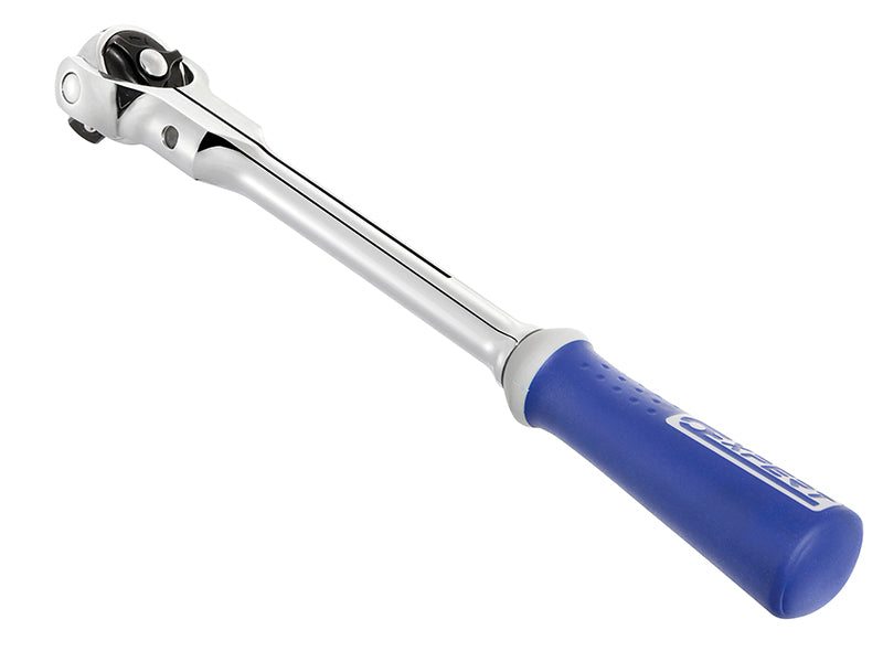 Expert 1/2"D Swivel Head Reversible Ratchet 72 tooth 5° Action BRIE032802B