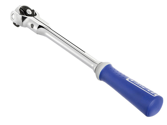 Expert 1/2"D Swivel Head Reversible Ratchet 72 tooth 5° Action BRIE032802B