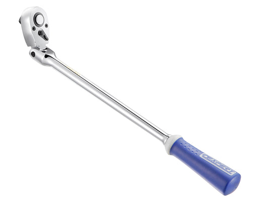 Expert 1/2"D Flexible Head Ratchet 72 Tooth 5° Action Comfort Grip BRIE032803B