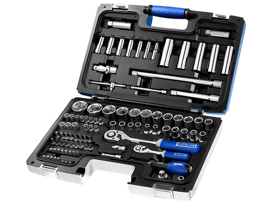 Expert 1/4 & 1/2in Drive Socket & Accessory Set, 98 Piece BRIE034805B