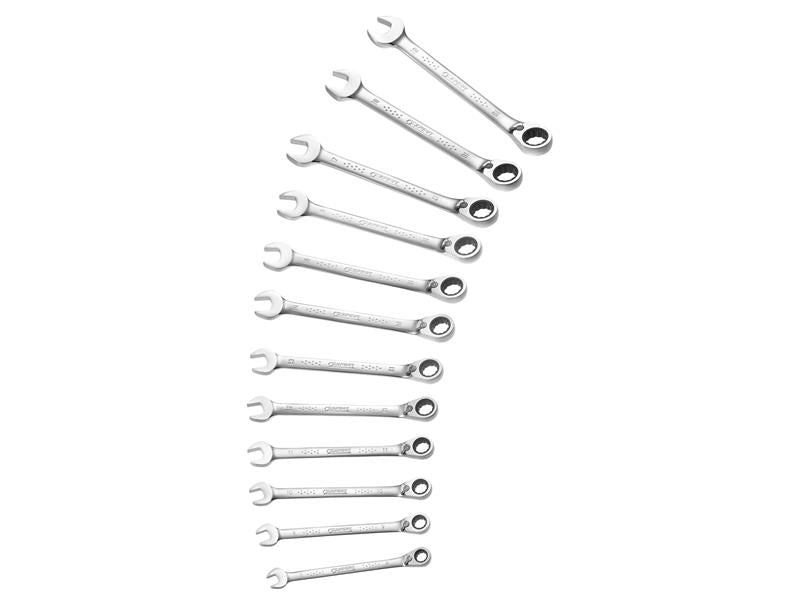 Expert Ratchet Combination Spanner Set, 12 Piece BRIE111106B