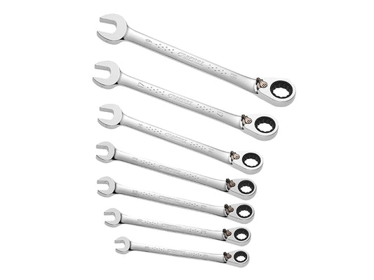 Expert Ratchet Combination Spanner Set, 7 Piece BRIE111107B
