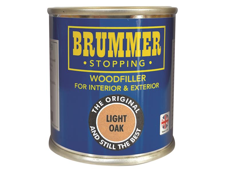 Brummer Wood Filler Light Oak 700g Furniture Doors Wooden Floors etc BRUBM30503