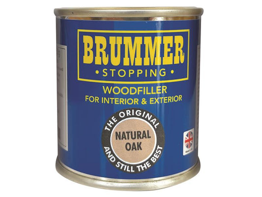 Brummer Wood Filler Natural Oak 700g For Furniture Doors Floors etc BRUBM30504