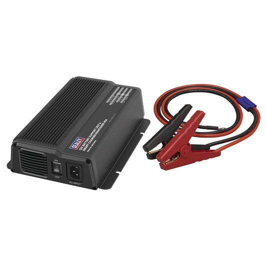 Sealey 12V Battery Charger Maintainer Smart Support Unit 40A 230V BSCU40A