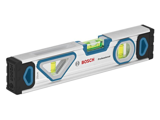 Bosch Professional Magnetic Spirit Level 25cm Solid Aluminium Body BSH600A016BN