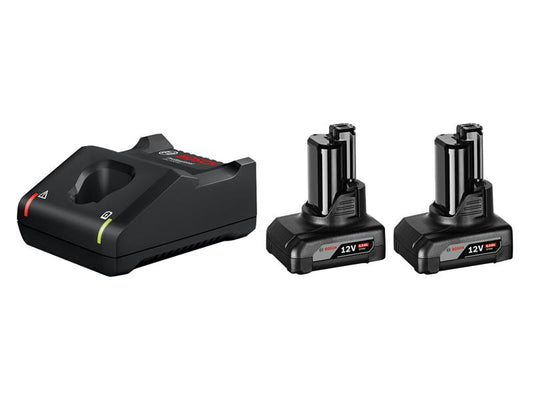 Bosch Two 18V 4.0Ah Batteries And Charger Starter Kit 18V ProCORE BSH600A01BA4