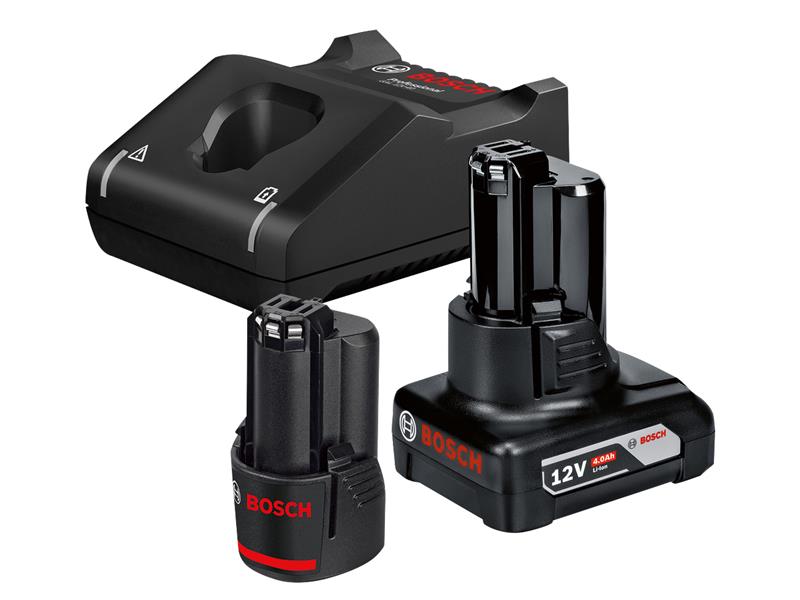 Bosch GBA Mixed Battery & Charger Starter Kit 12V BSH600A01ND0