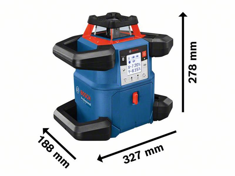 Bosch Professional Rotation Laser Set 3 Piece GRL 600 CHV BSH601061F01