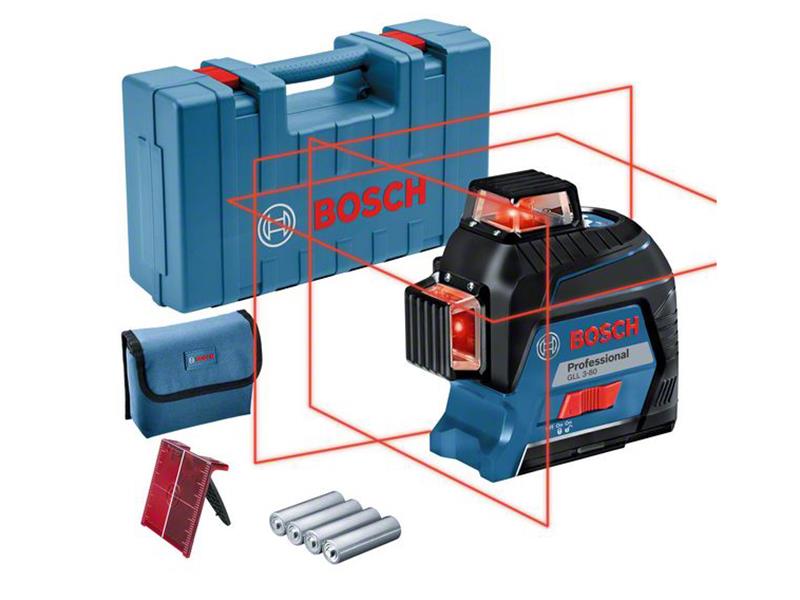 Bosch Professional 360° Line Laser Working Range: 30m BSH601063S00 GLL 3-80