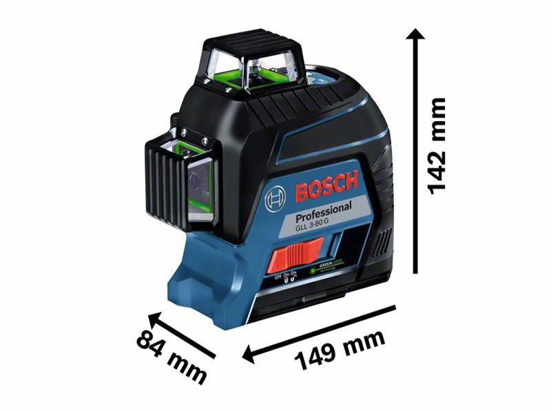 Bosch Professional Line Laser 360° BM 1 Universal Mount GLL 3-80 CG
