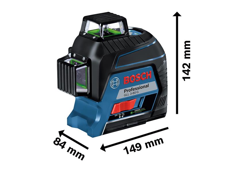 Bosch Professional 360° Line Laser BSH601063Y00 Carrying Case GLL 3-80 G