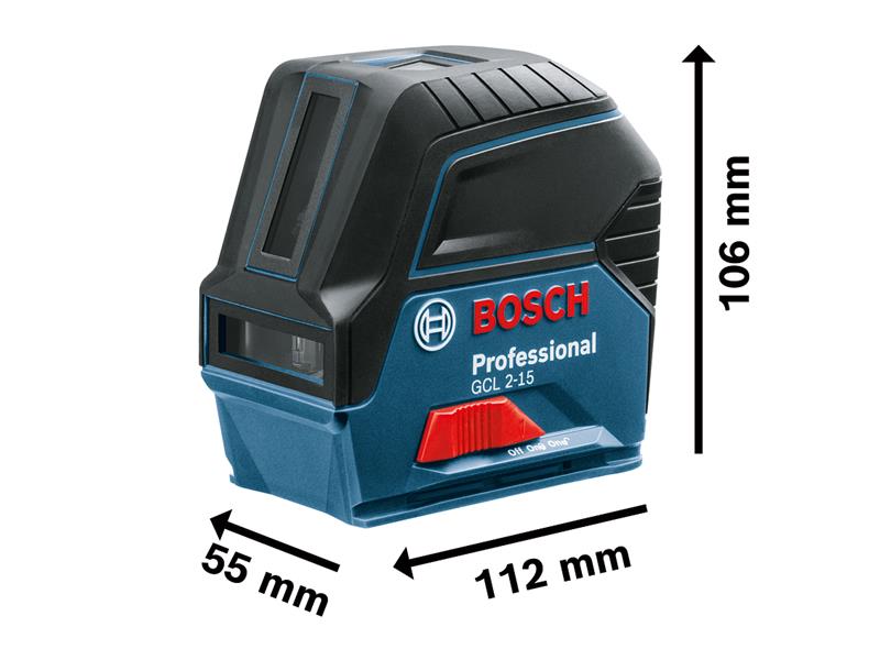 Bosch Professional Combi Laser +Rotating Mount & Clamp 3 x AA 1.5V BSH601066E02