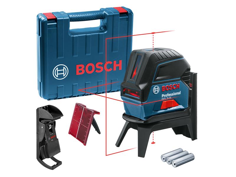 Bosch Professional Combi Laser +Rotating Mount & Clamp 3 x AA 1.5V BSH601066E02