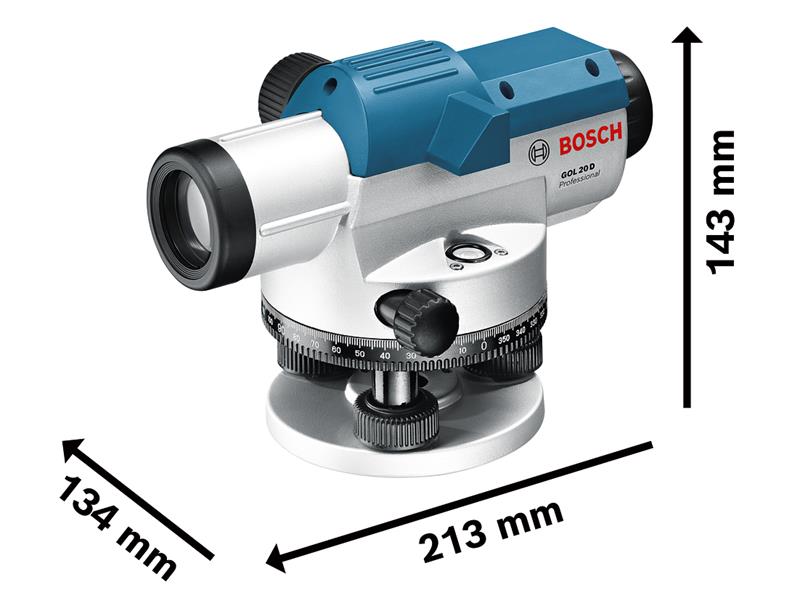 Bosch Professional Optical Level Set Working Range 60m BSH601068402
