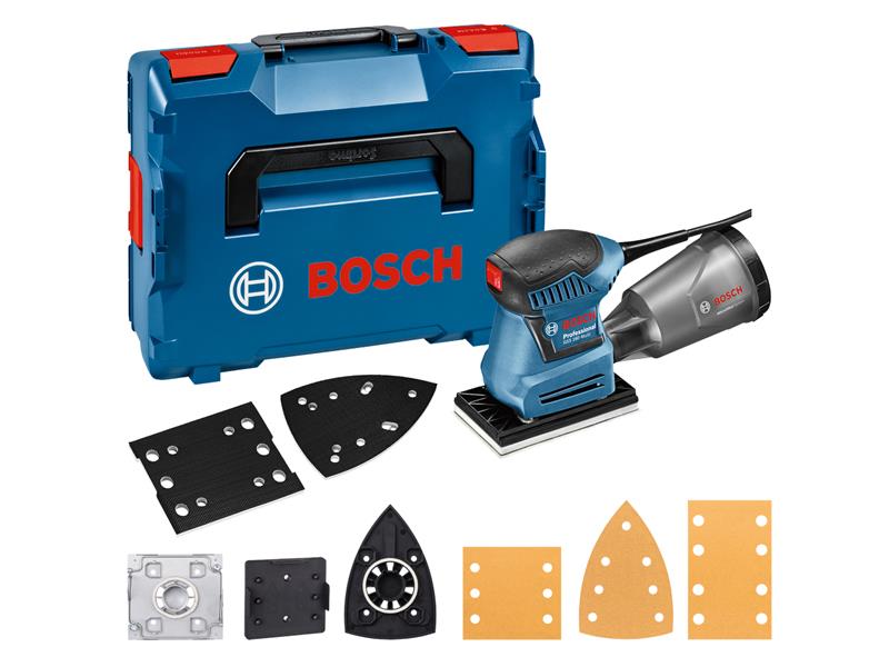 Bosch 240V Multi Professional Orbital Sander Kit 180W Boxed BSH6012A2370