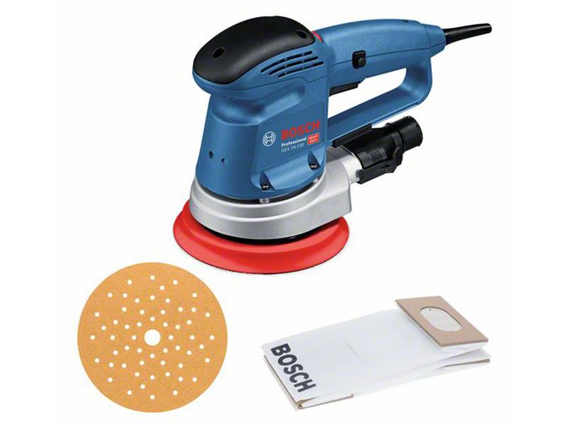 Bosch 110V Professional Random Orbital Sander 150mm 340W BSH601372860