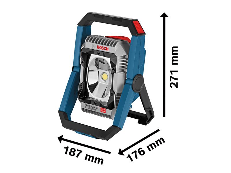 Bosch GLI 18V-2200 C Cordless Jobsite Light 18V Bare Unit BSH601446501