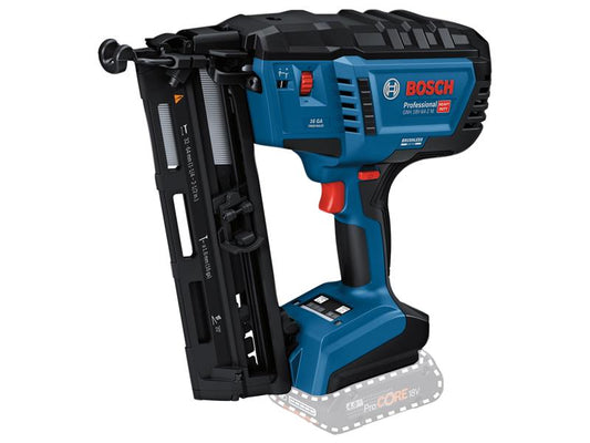 Bosch 16ga 1.6mm Finish Nailer Bare Unit Nails 32-64mm Low Recoil BSH601482000