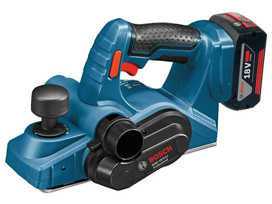 Bosch Professional Planer 18V 2 x 5.0Ah Li-ion Planing Width 82mm BSH6015A0373