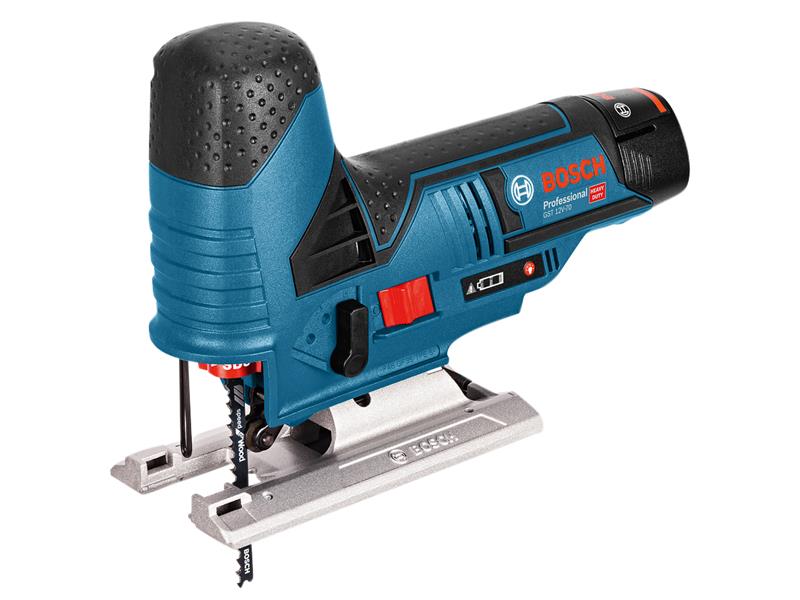 Bosch Professional Jigsaw 12V 2 x 2.0Ah Li-ion Wood 70mm Metal 3mm GST 12V-70