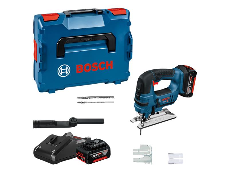 Bosch Professional Jigsaw 18V 2 x 4.0Ah Li-ion Stroke 23mm GST 18V-LI B