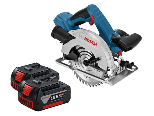 Bosch Professional Circular Saw 18V 2 x 4.0Ah Li-ion BSH6016A2175 GKS 18V-57