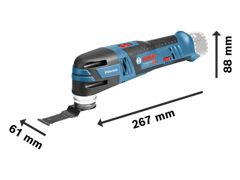 Bosch GOP 12V-28 Professional Multi-Cutter 12V Bare Unit BSH6018B5001
