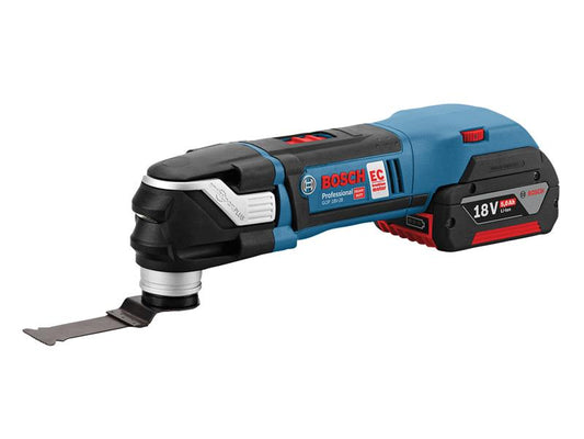 Bosch Professional Multi-Tool 18V 2 x 5.0Ah Li-ion Quick Charger BSH6018B6071