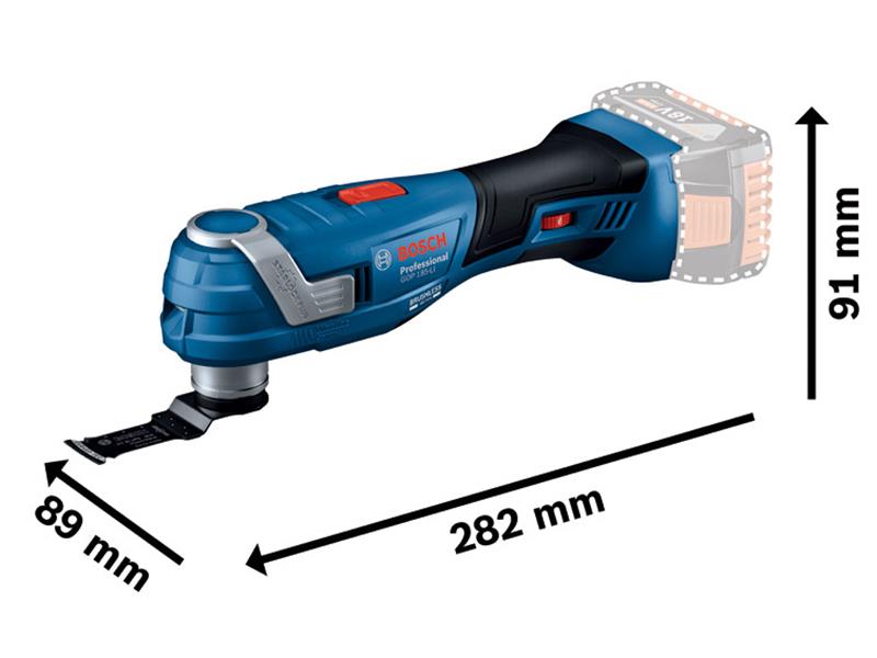 Bosch GOP 18V-34 Professional Multi-Cutter 18V Bare Unit BSH6018G2001