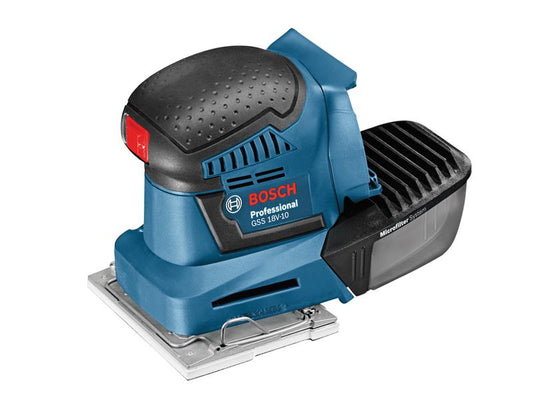 Bosch 18V Professional Orbital Sander Bare Unit Compact One Handed BSH6019D0200