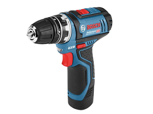 Bosch FlexiClick Drill Driver 12V 2 x 2.0Ah Li-ion 10mm Chuck BSH6019F6071