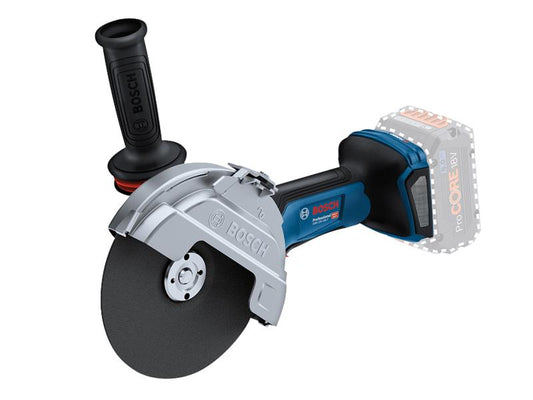 Bosch BITURBO Angle Grinder 180mm 18V Bare Unit Bore 22.23mm BSH6019H6L01