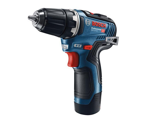Bosch Professional Drill Driver 12V 2 x 3.0Ah Li-ion 10mm Chuck BSH6019H8070