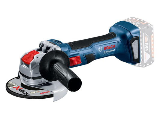 Bosch GWX 18V-7 Professional X-LOCK Angle Grinder 115mm 18V Bare Unit BSH6019H9103