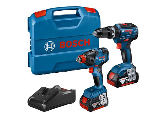 Bosch Professional Twin Pack 18V 2 x 4.0Ah Li-ion BSH6019J2271